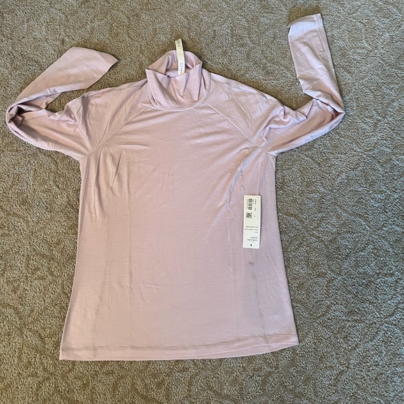 NWT - Lululemon Lab - Women's Gami Long Sleeve - Color: Smooth Silver - Size: 8 - Picture 3 of 15